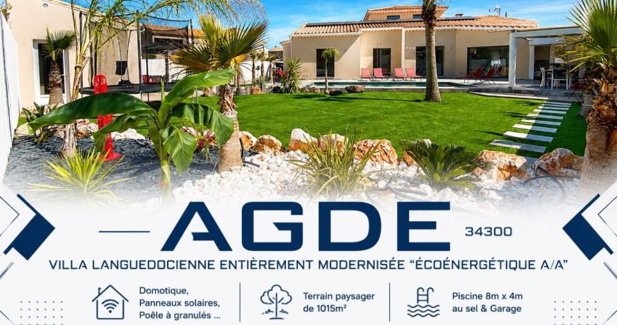 vente Villa Agde
