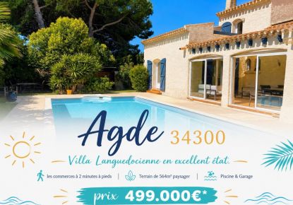 vente Villa Agde