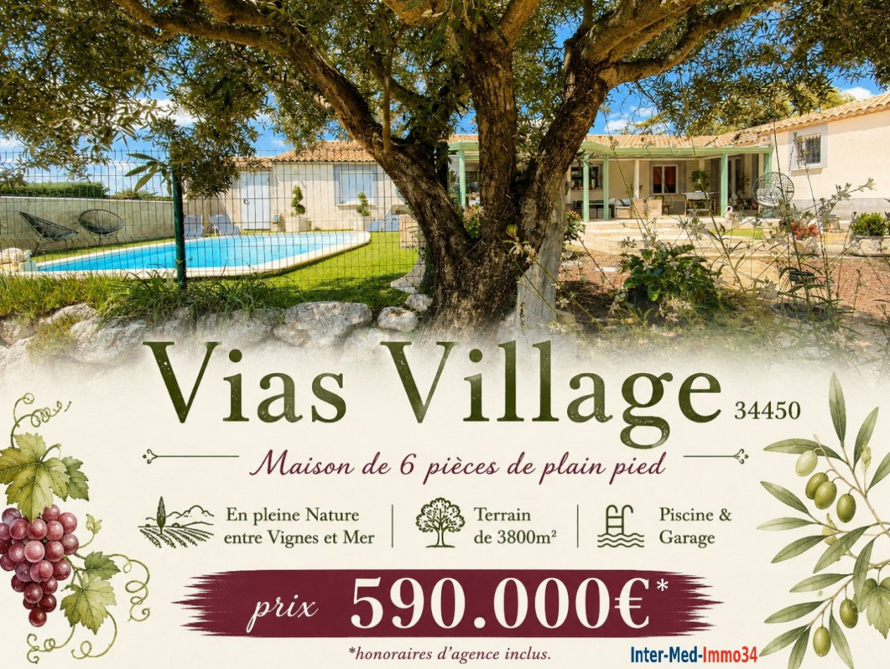sale Villa Vias - Photo 1