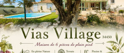 vente Villa Vias