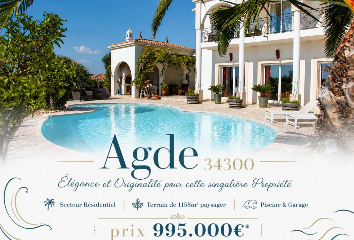vente Villa Agde - Photo 1