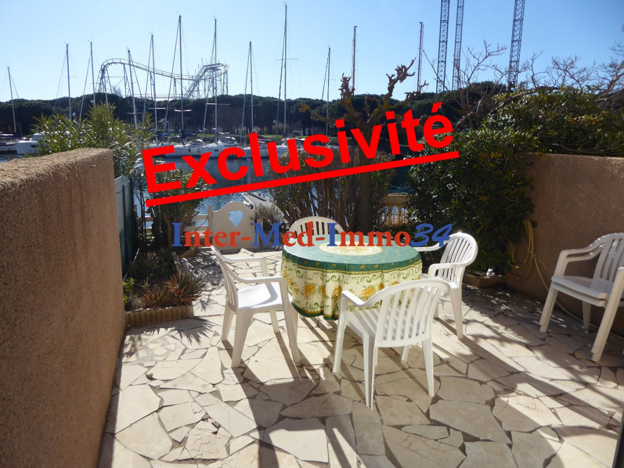 à vendre Maison en marina Le Cap D'agde - Photo 1