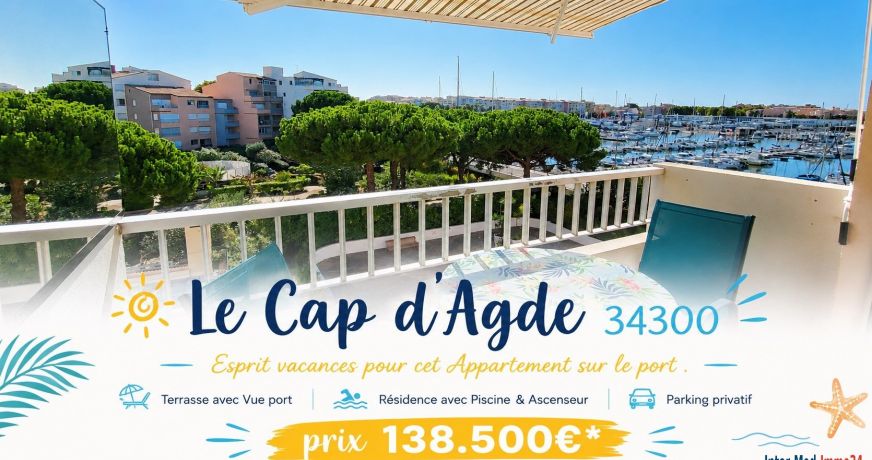 vente Appartement Le Cap D'agde