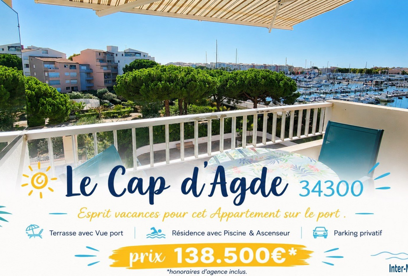 vente Appartement Le Cap D'agde - Photo 1