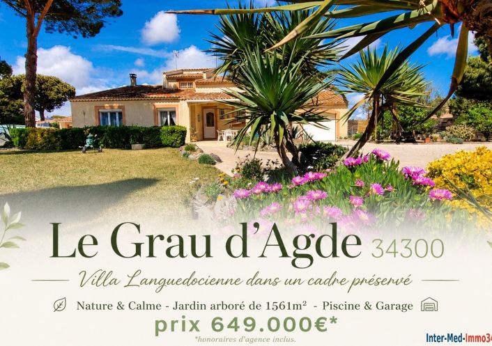 à vendre Villa Le Grau D'agde