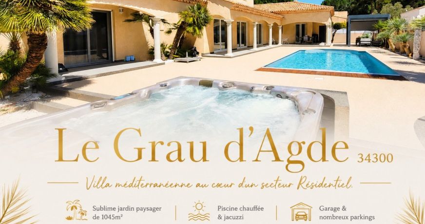 vente Villa Le Grau D'agde