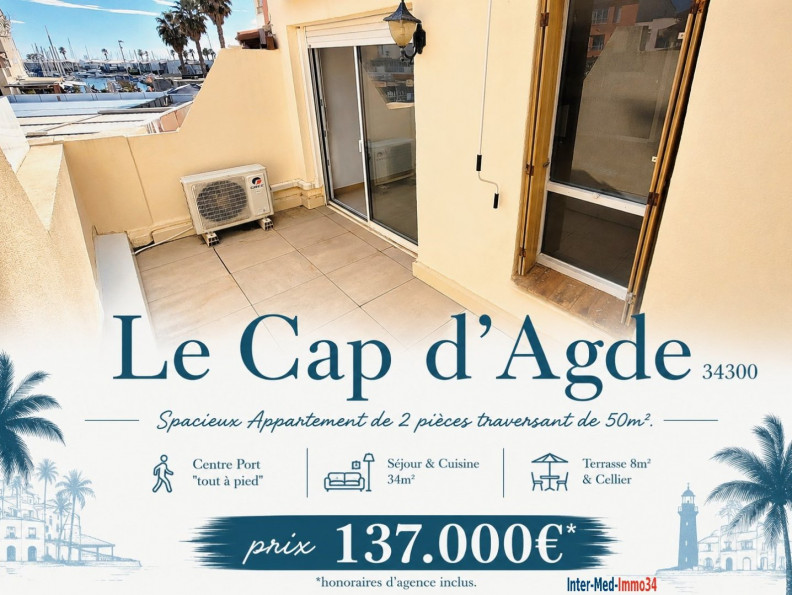 vente Appartement Le Cap D'agde - Photo 1
