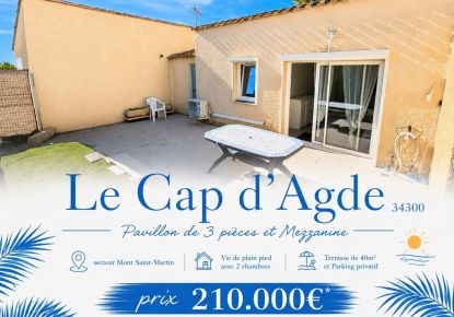 vente Pavillon Le Cap D'agde