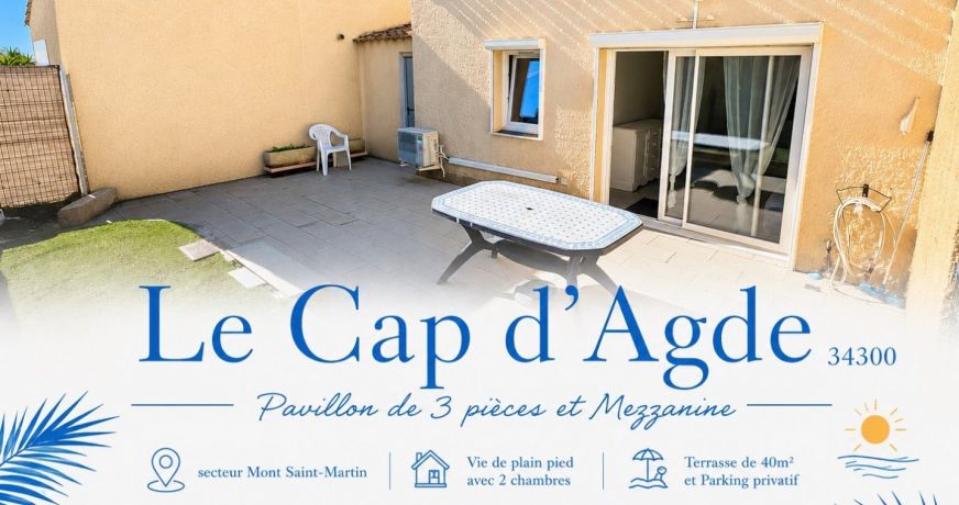 vente Pavillon Le Cap D'agde