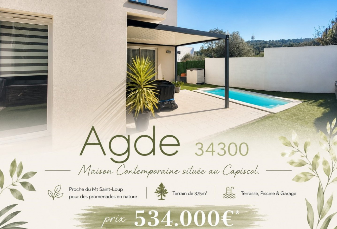 vente Villa Agde - Photo 1