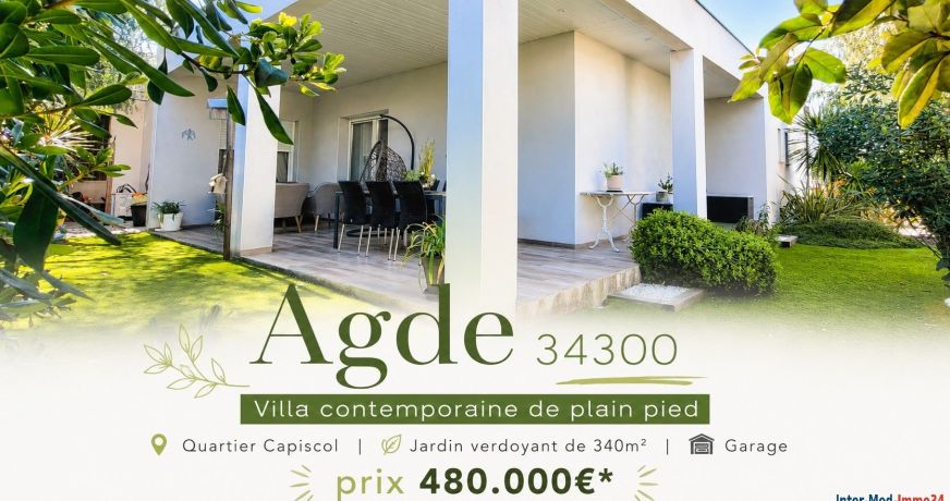 vente Villa Agde