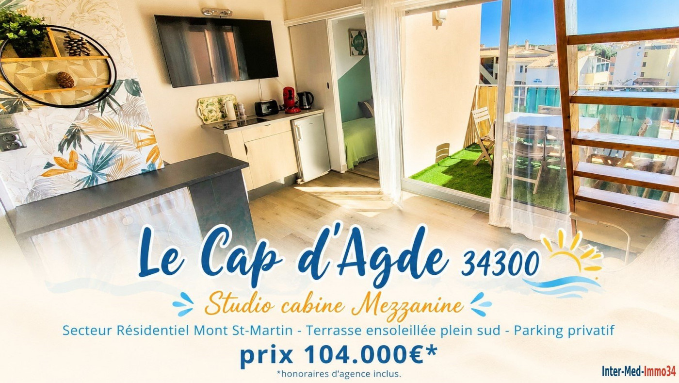 vente Appartement Le Cap D'agde - Photo 1