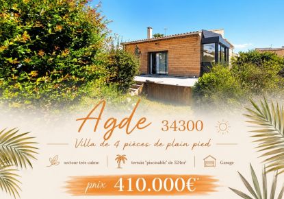 vente Villa Agde