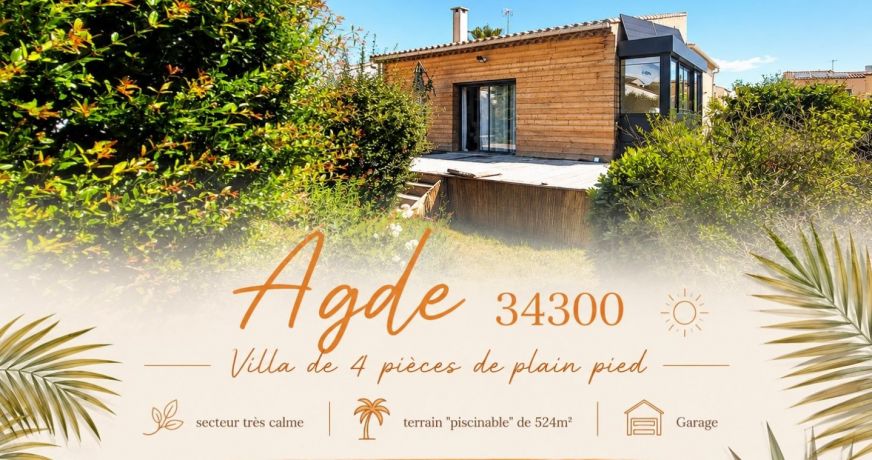 vente Villa Agde