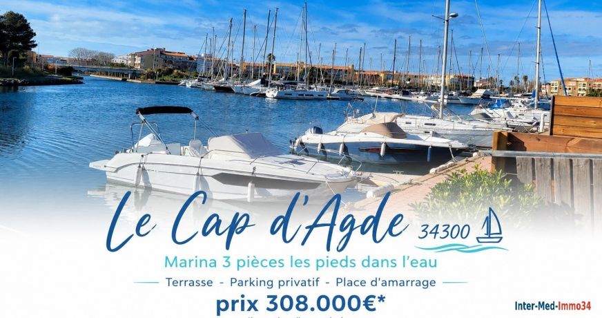 vente Maison en marina Le Cap D'agde