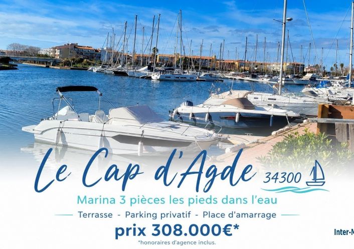 à vendre Maison en marina Le Cap D'agde