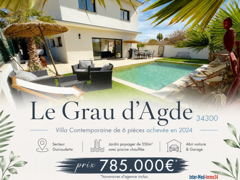 vente Villa Le Grau D'agde - Photo 1
