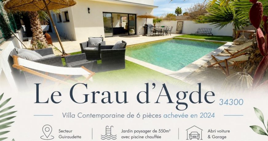 vente Villa Le Grau D'agde