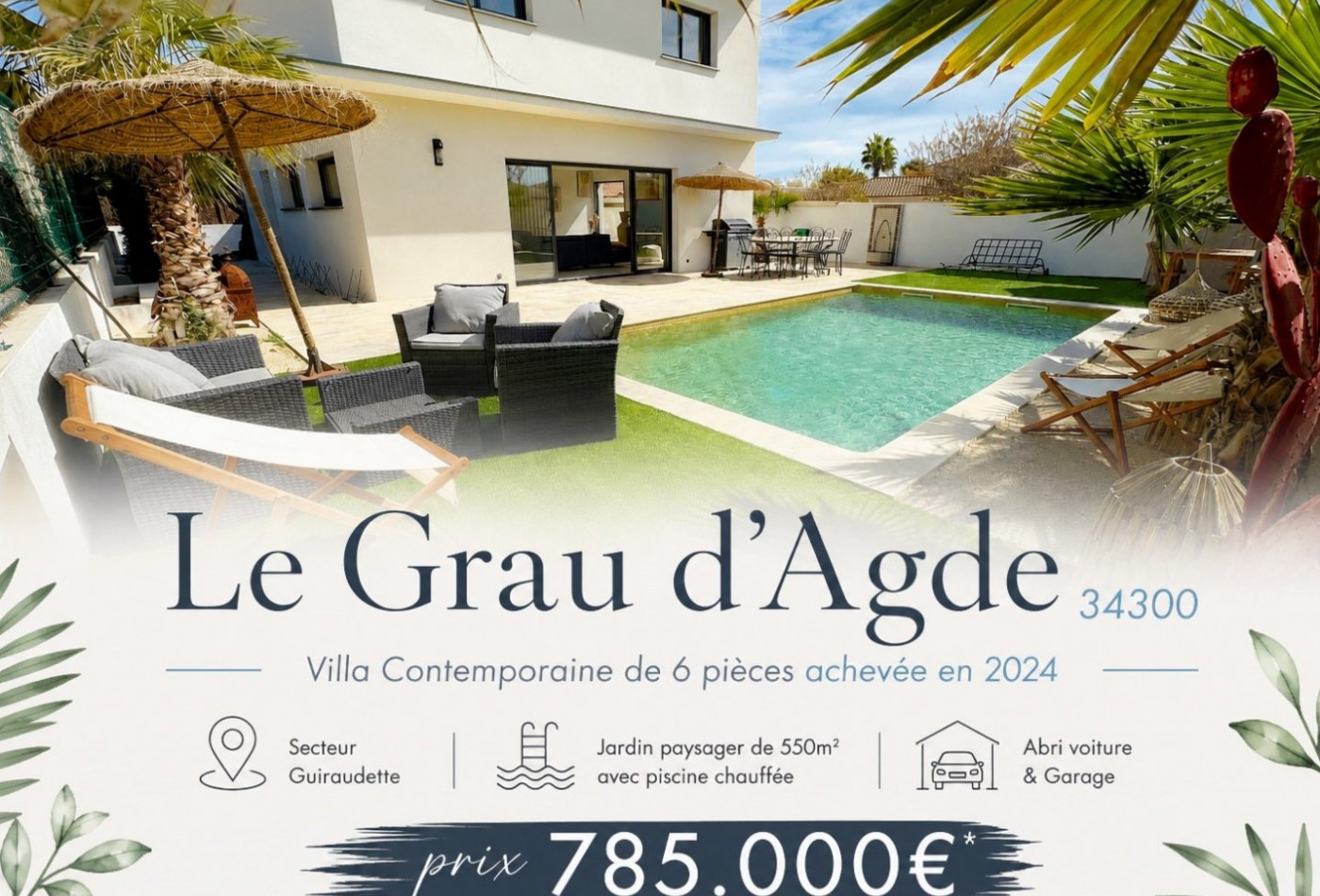 vente Villa Le Grau D'agde - Photo 1
