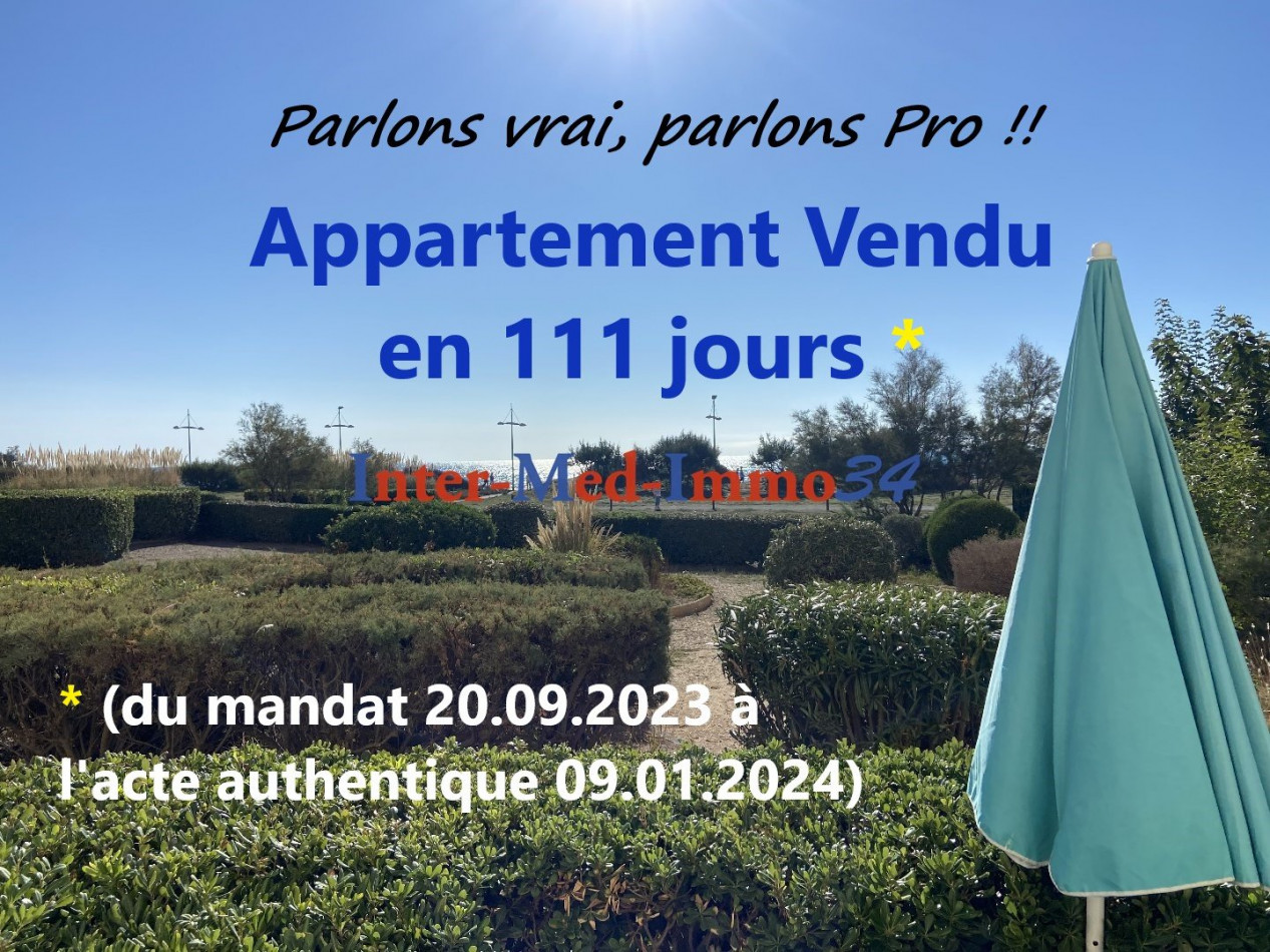 vente Appartement Le Cap D'agde - Photo 1