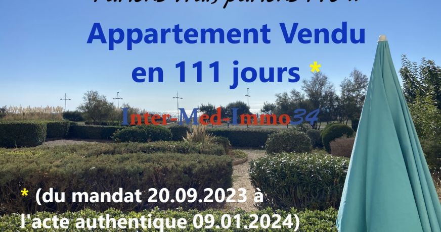 vente Appartement Le Cap D'agde