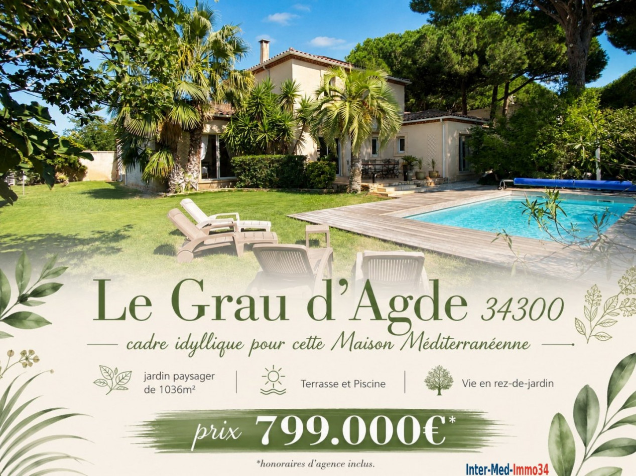 sale Villa Le Grau D'agde - Photo 1