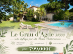 vente Villa Le Grau D'agde