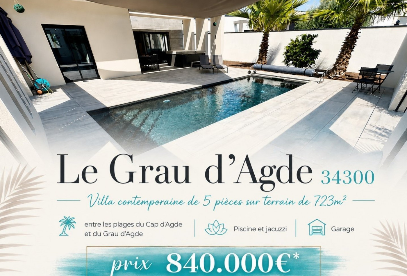 vente Villa Le Grau D'agde - Photo 1
