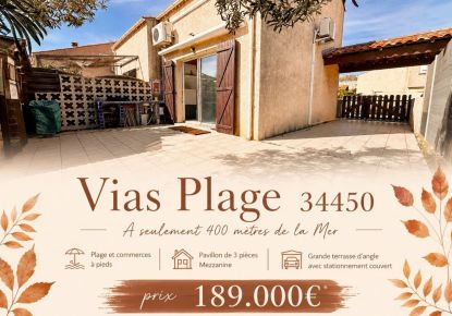 vente Pavillon Vias-plage