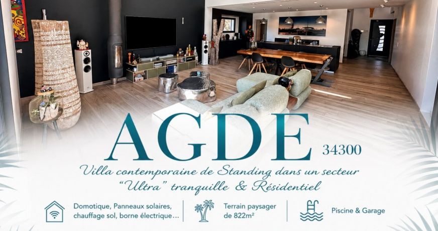vente Villa Agde