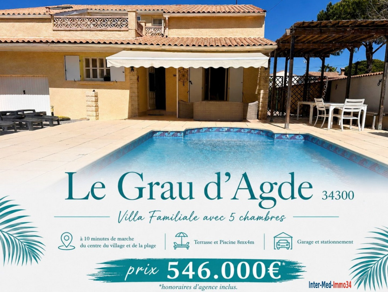 sale Villa Le Grau D'agde - Photo 1