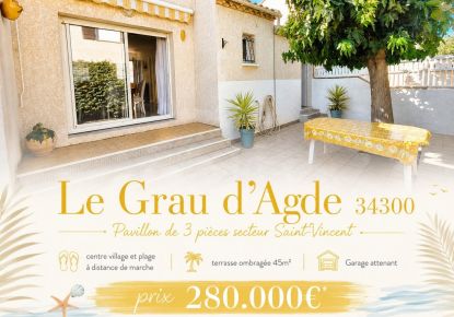 vente Villa Le Grau D'agde