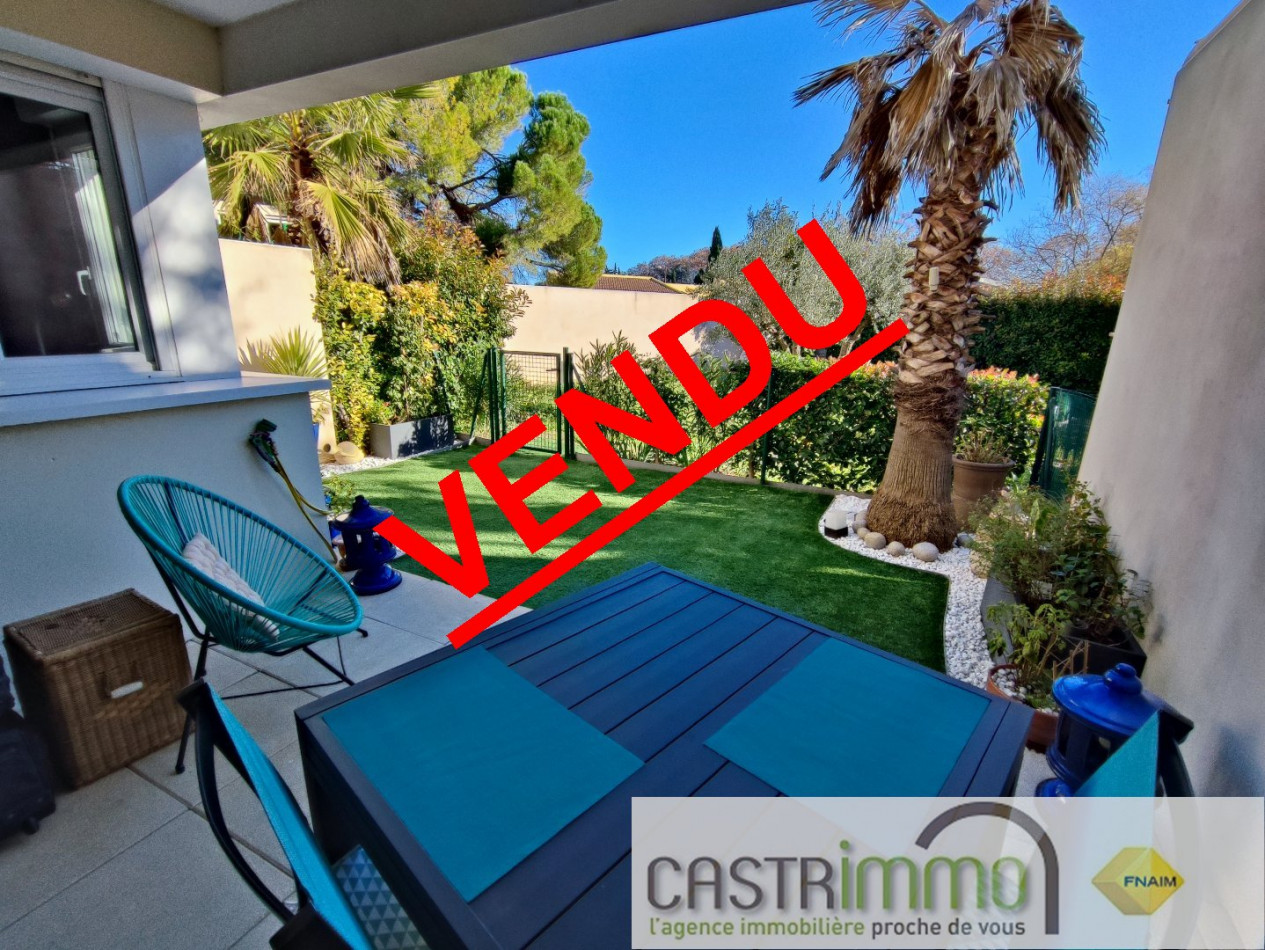 vente Appartement en rez de jardin Saint Bres - Photo 1