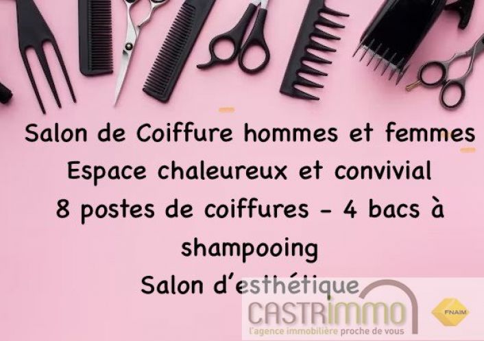 vente Salon de coiffure Montpellier