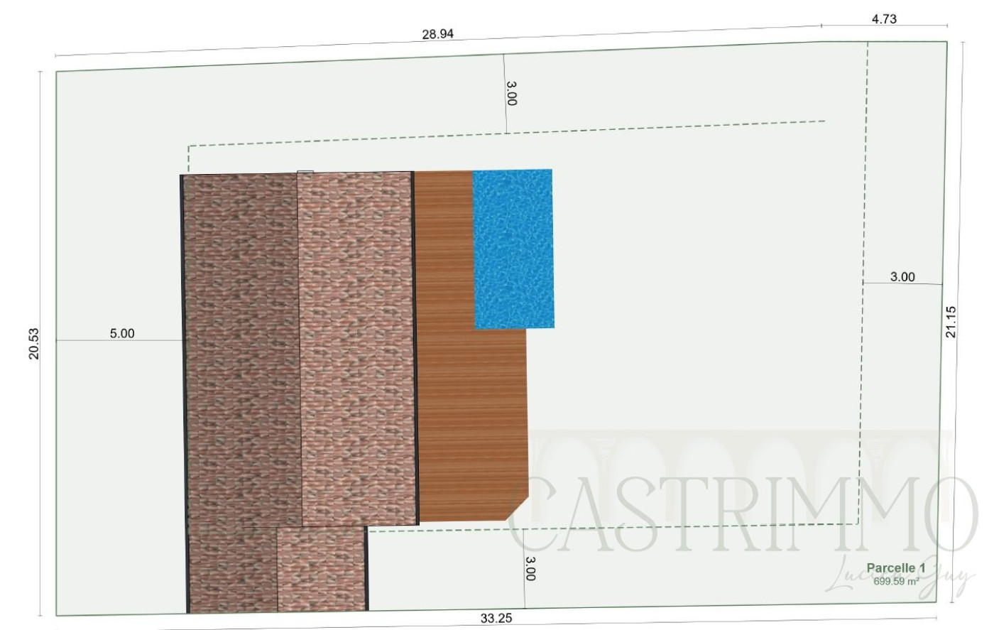 vente Terrain constructible Castries - Photo 7
