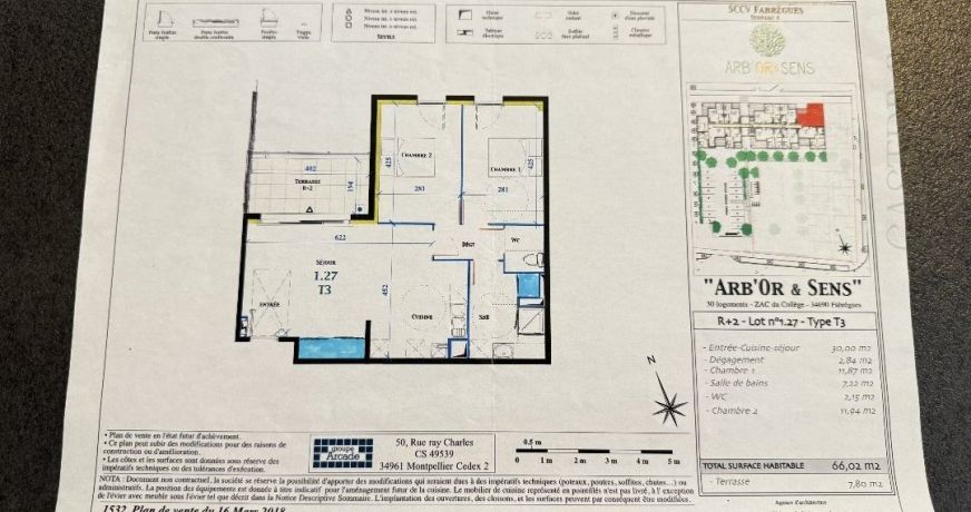 vente Appartement Fabregues