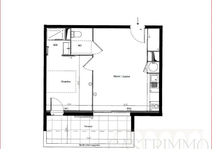 vente Appartement Castries