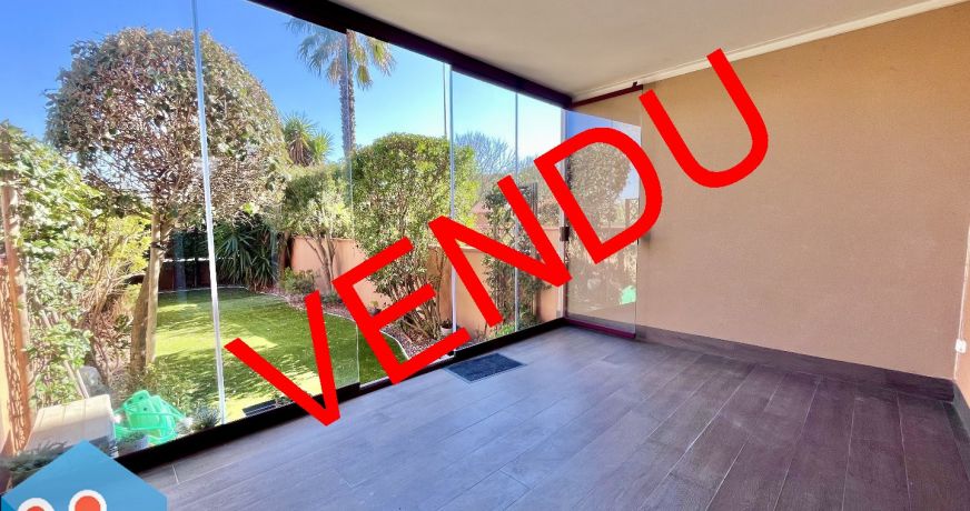 vente Appartement en rez de jardin Valras Plage