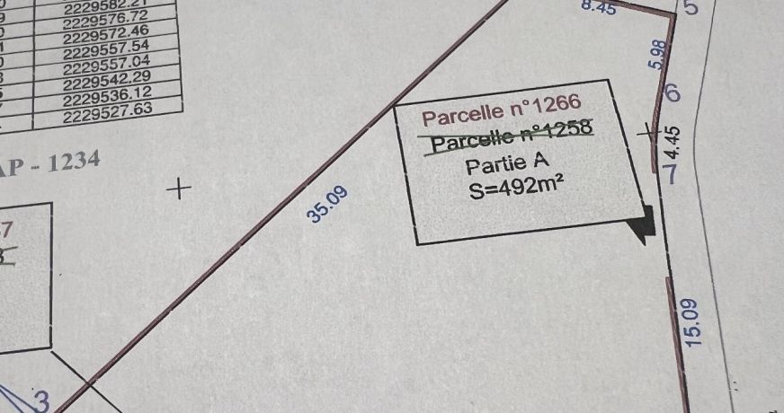 vente Terrain Vendres