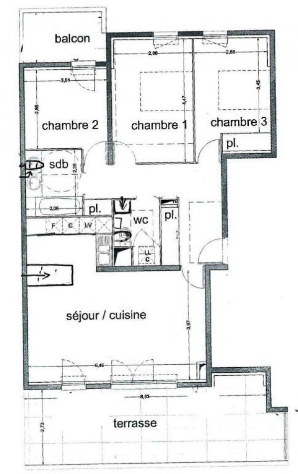 vente Appartement Montpellier - Photo 3