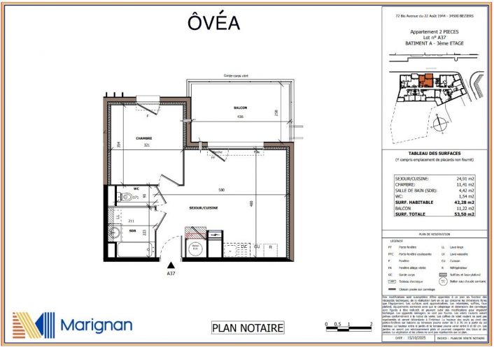 vente Appartement Beziers