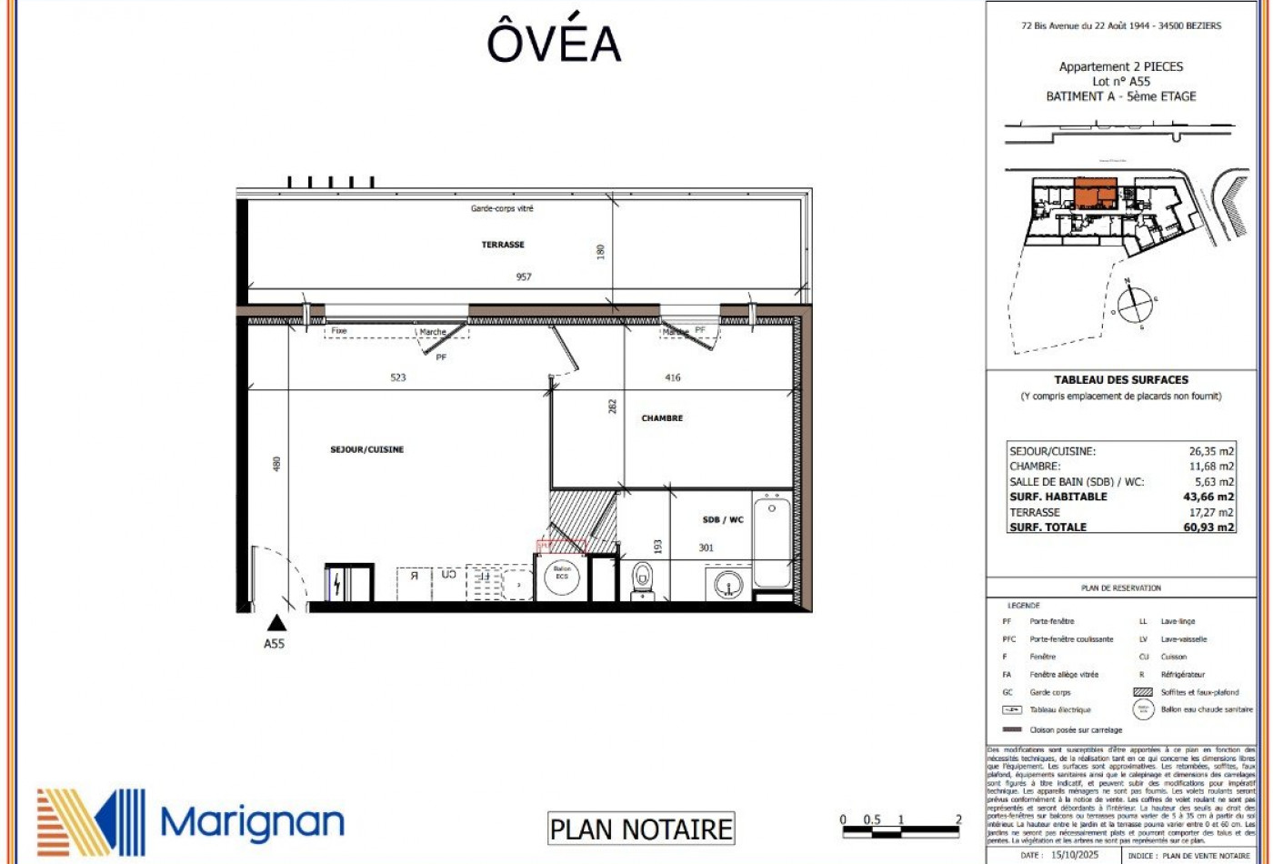 vente Appartement Beziers - Photo 5