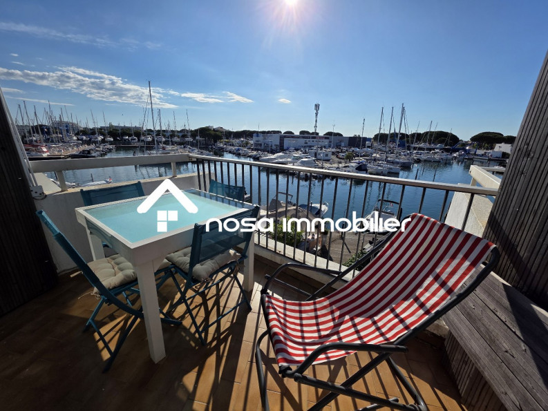 vente Appartement en marina Port Camargue - Photo 1