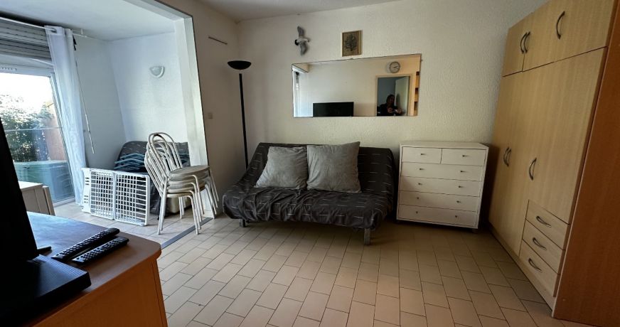 vente Appartement en rez de jardin Cap D'agde