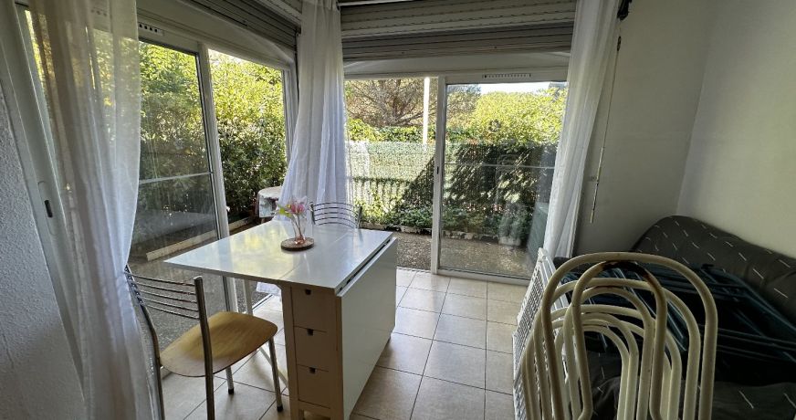 vente Appartement en rez de jardin Cap D'agde