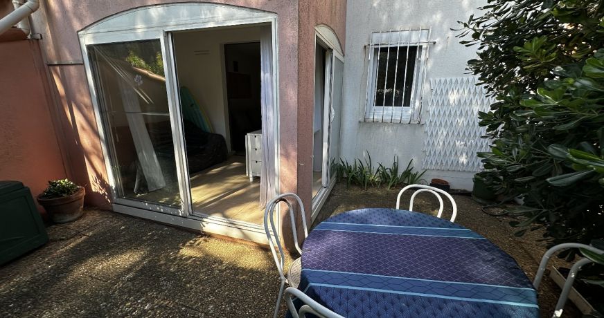 vente Appartement en rez de jardin Cap D'agde