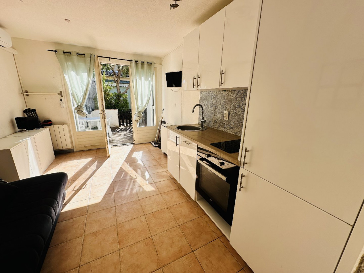 à vendre Appartement en rez de jardin Cap D'agde - Photo 7