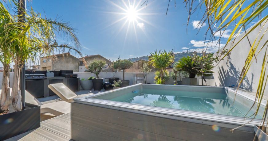 vente Villa sur toit Sete