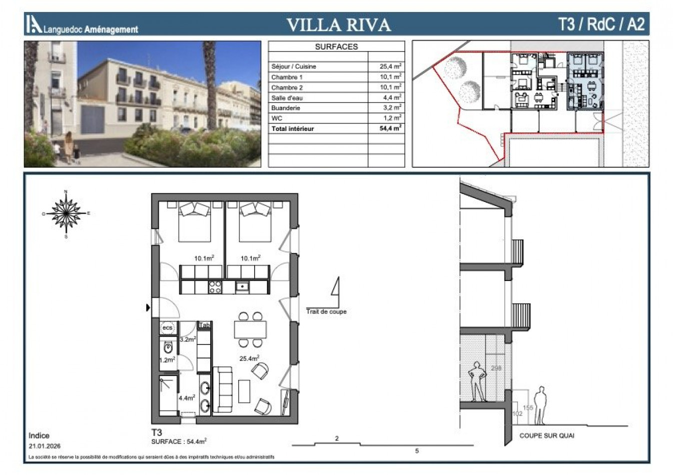 vente Appartement Sete - Photo 4