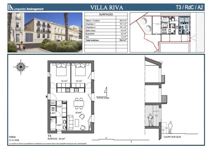 vente Appartement Sete